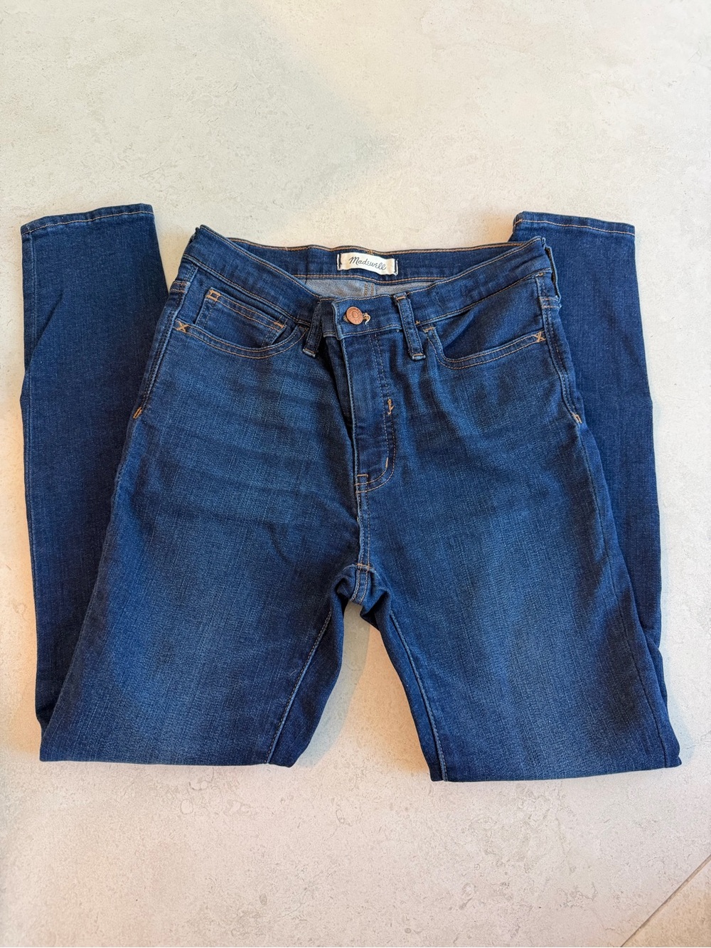 Madewell Skinny Jeans - Dark Blue